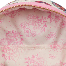 Load image into Gallery viewer, Disney Princess Floral Tattoo AOP Mini Backpack