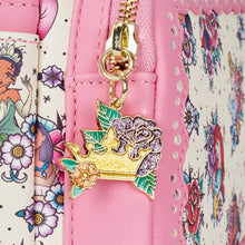 Load image into Gallery viewer, Disney Princess Floral Tattoo AOP Mini Backpack