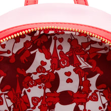 Load image into Gallery viewer, Alice in Wonderland Painting the Roses Red Mini Backpack
