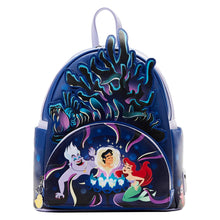 Load image into Gallery viewer, The Little Mermaid Ursula Lair Glow Mini Backpack