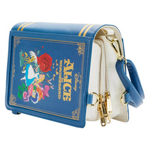 Load image into Gallery viewer, Alice in Wonderland Book Convertible Crossbody Bag