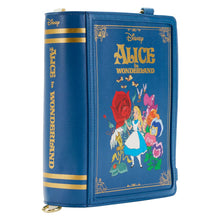 Load image into Gallery viewer, Alice in Wonderland Book Convertible Crossbody Bag
