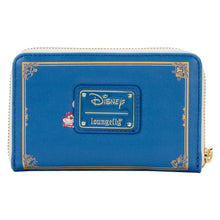 Load image into Gallery viewer, Alice in Wonderland Book Zip Around Wallet