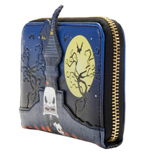 Load image into Gallery viewer, Jack Skellington Glow Zip Around Wallet