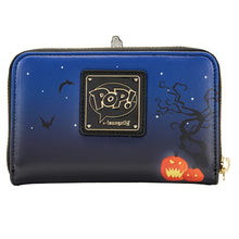 Load image into Gallery viewer, Jack Skellington Glow Zip Around Wallet
