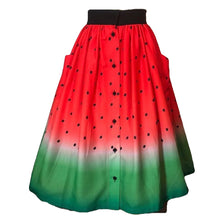 Load image into Gallery viewer, Watermelon Print Swing Skirt- LAST ONE!