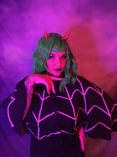 Load image into Gallery viewer, Widow's Web Capelet Cardigan- LIMITED QTY AVAILABLE!
