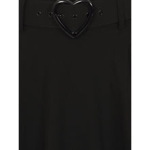 Load image into Gallery viewer, Adore Black Skater Skirt