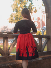 Load image into Gallery viewer, Amber-Lea Haunted House Swing Dress
