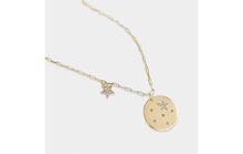 Load image into Gallery viewer, Star Shower Medallion Necklace