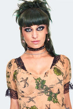 Load image into Gallery viewer, Apothecary Beige Lace Accented Slip Dress