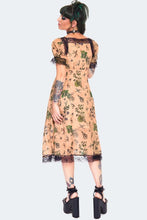 Load image into Gallery viewer, Apothecary Beige Lace Accented Slip Dress
