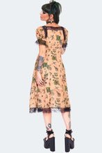Load image into Gallery viewer, Apothecary Beige Lace Accented Slip Dress