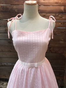 Baby Pink Swing Dress