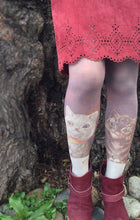 Load image into Gallery viewer, "Bachelor Party" by Loius Wain Printed Tights