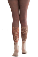 Load image into Gallery viewer, "Bachelor Party" by Loius Wain Printed Tights
