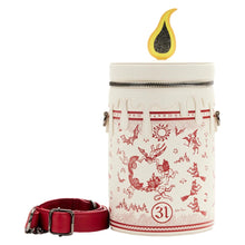 Load image into Gallery viewer, Hocus Pocus Black Flame Glow Candle Crossbody Bag