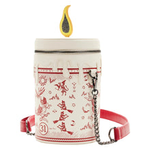 Load image into Gallery viewer, Hocus Pocus Black Flame Glow Candle Crossbody Bag
