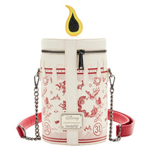 Load image into Gallery viewer, Hocus Pocus Black Flame Glow Candle Crossbody Bag