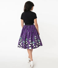 Load image into Gallery viewer, Beetlejuice Sandworm Soiree Gellar Swing Skirt