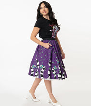 Load image into Gallery viewer, Beetlejuice Sandworm Soiree Gellar Swing Skirt