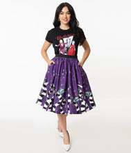 Load image into Gallery viewer, Beetlejuice Sandworm Soiree Gellar Swing Skirt