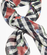 Load image into Gallery viewer, Beetlejuice Wedding Nightmare Hair Scarf