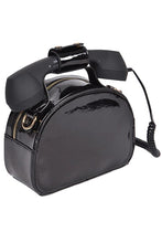 Load image into Gallery viewer, Black 80's Style Telephone Purse