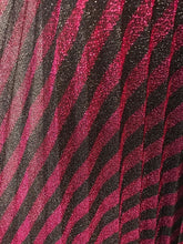 Load image into Gallery viewer, Black and Pink Stripe Maxi Skirt