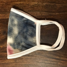 Load image into Gallery viewer, Tie Dye Blue and Pink Mask