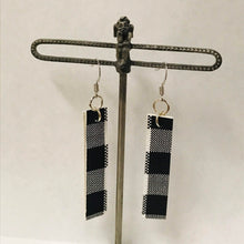 Load image into Gallery viewer, Leather Strip Earrings