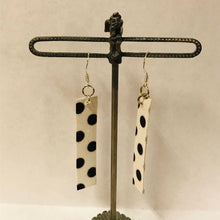 Load image into Gallery viewer, Leather Strip Earrings