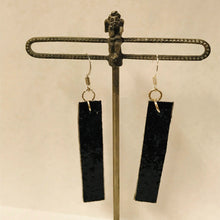 Load image into Gallery viewer, Leather Strip Earrings