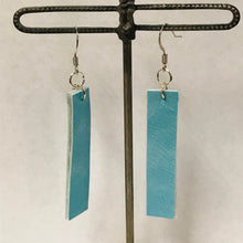 Load image into Gallery viewer, Leather Strip Earrings