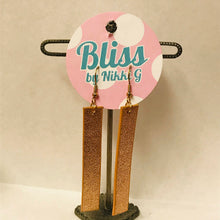 Load image into Gallery viewer, Leather Strip Earrings