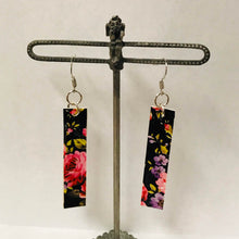 Load image into Gallery viewer, Leather Strip Earrings