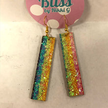 Load image into Gallery viewer, Leather Strip Earrings