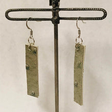 Load image into Gallery viewer, Leather Strip Earrings