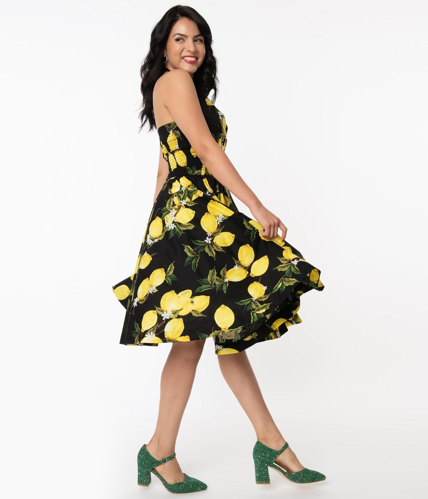 Lemon Orchard Swing Dress Lemon Orchard Swing Dress