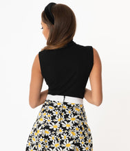 Load image into Gallery viewer, Black Mock Turtleneck Corporate Lingo Knit Top