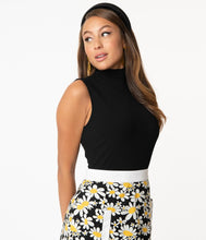 Load image into Gallery viewer, Black Mock Turtleneck Corporate Lingo Knit Top