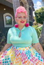 Load image into Gallery viewer, Mint Keynote Blouse