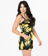 Load image into Gallery viewer, Lemon Print Rae Romper