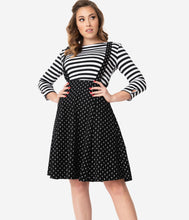 Load image into Gallery viewer, Ruth Crossbones Suspender Skirt