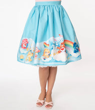 Load image into Gallery viewer, Care Bears In The Clouds Gellar Swing Skirt- Limited Edition