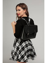 Load image into Gallery viewer, Black College Backpack