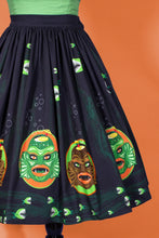 Load image into Gallery viewer, Swamp Creature Tiki Skirt