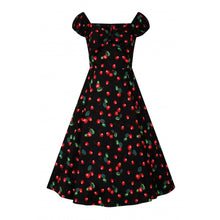 Load image into Gallery viewer, Dolores Cherry Doll Dress- Low Inventory!