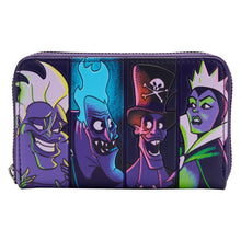 Load image into Gallery viewer, Villains in the Dark Zip Around Wallet