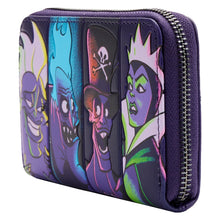 Load image into Gallery viewer, Villains in the Dark Zip Around Wallet